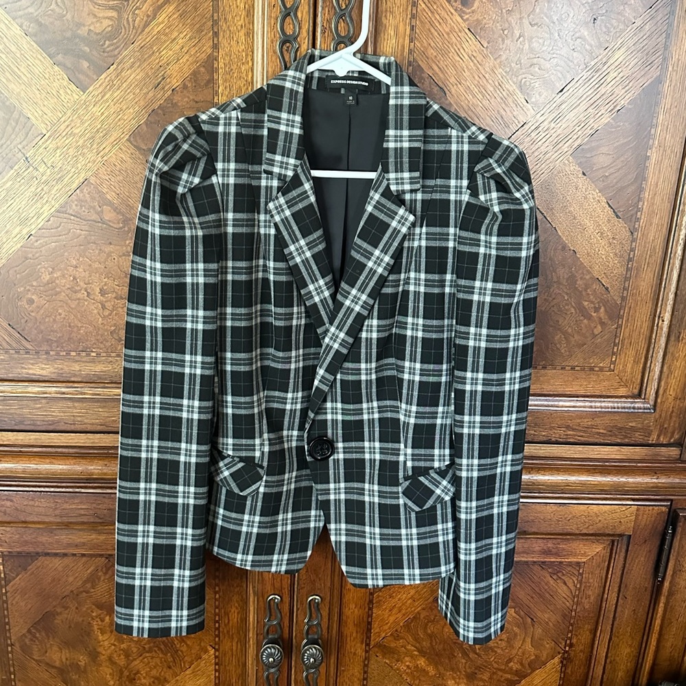 Women’s plaid Blazer